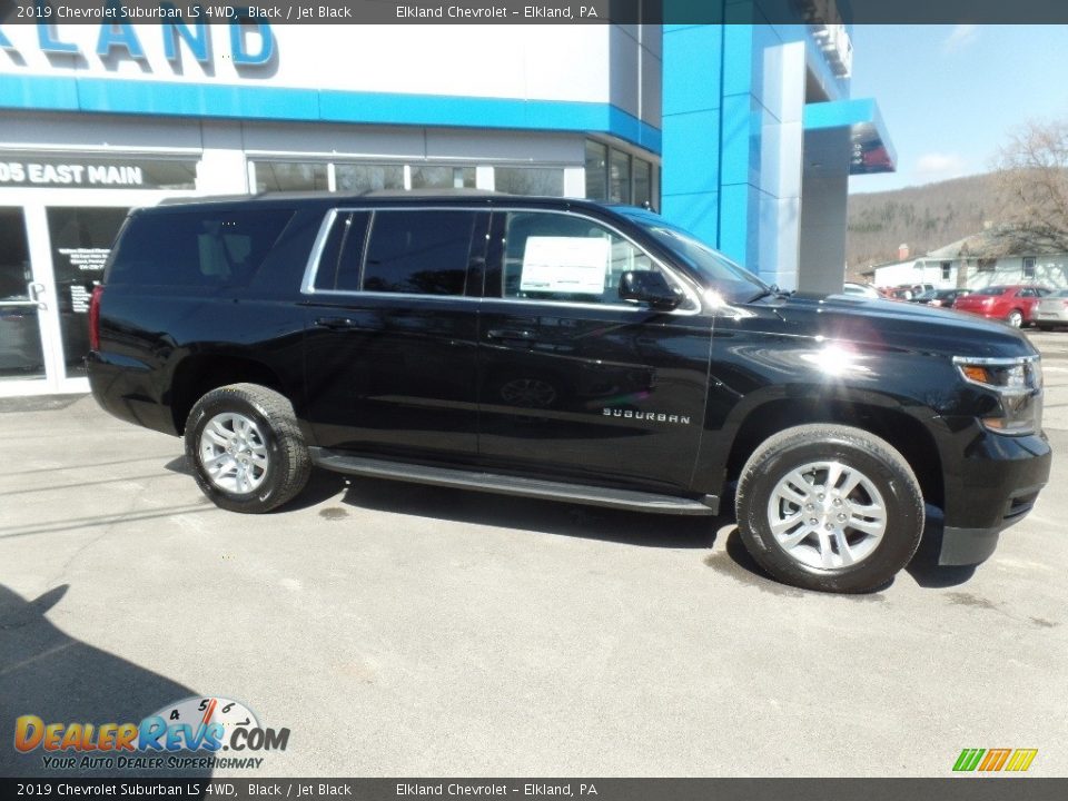 2019 Chevrolet Suburban LS 4WD Black / Jet Black Photo #10