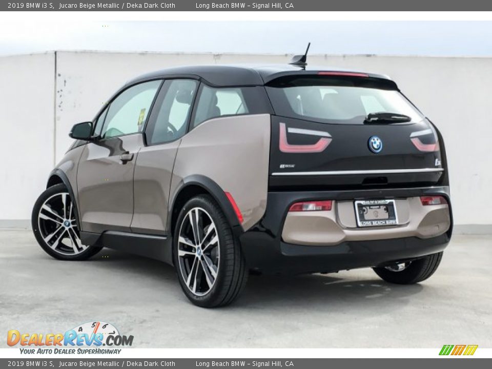 2019 BMW i3 S Jucaro Beige Metallic / Deka Dark Cloth Photo #2