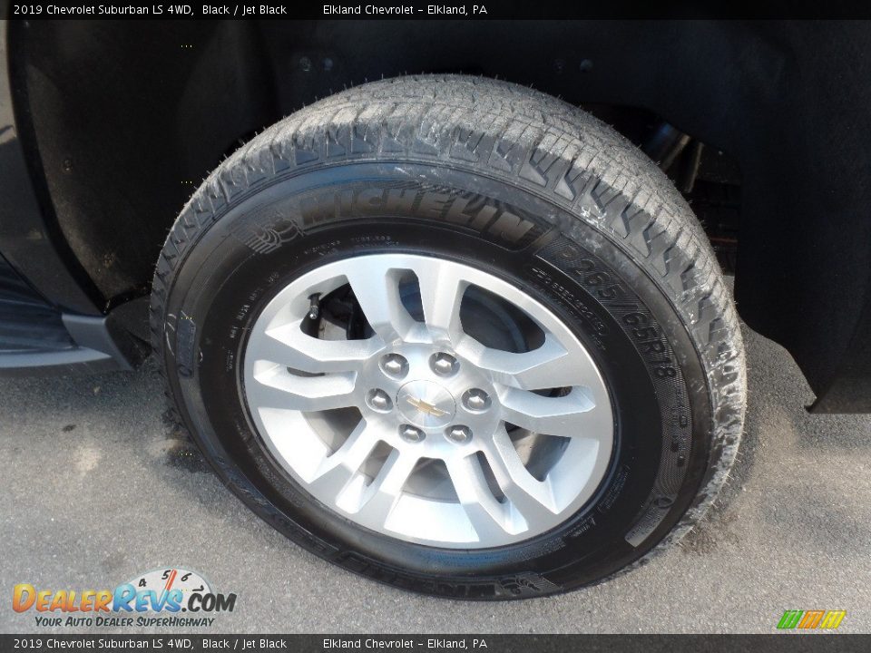 2019 Chevrolet Suburban LS 4WD Black / Jet Black Photo #12