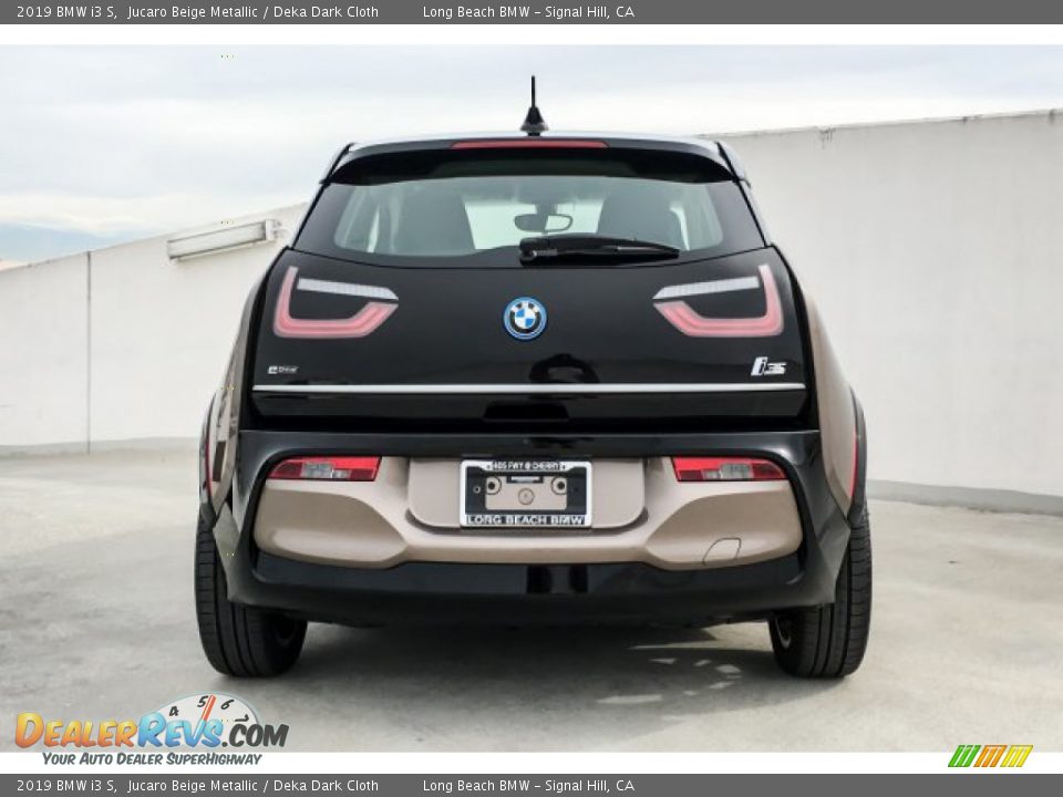 2019 BMW i3 S Jucaro Beige Metallic / Deka Dark Cloth Photo #3