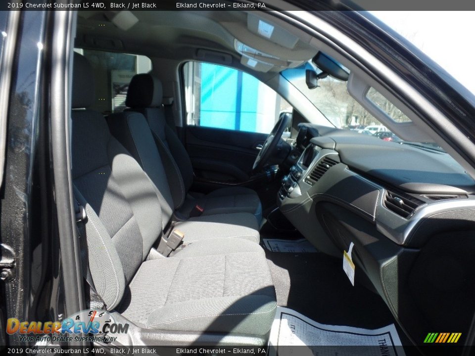 2019 Chevrolet Suburban LS 4WD Black / Jet Black Photo #14