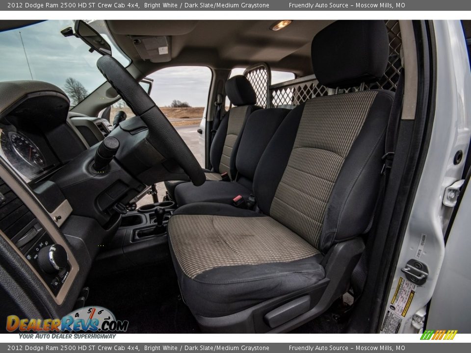 2012 Dodge Ram 2500 HD ST Crew Cab 4x4 Bright White / Dark Slate/Medium Graystone Photo #26