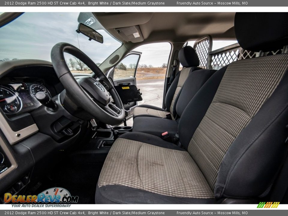 2012 Dodge Ram 2500 HD ST Crew Cab 4x4 Bright White / Dark Slate/Medium Graystone Photo #27
