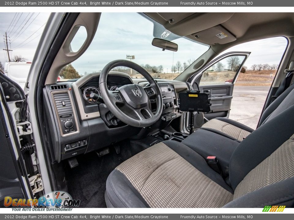 2012 Dodge Ram 2500 HD ST Crew Cab 4x4 Bright White / Dark Slate/Medium Graystone Photo #28