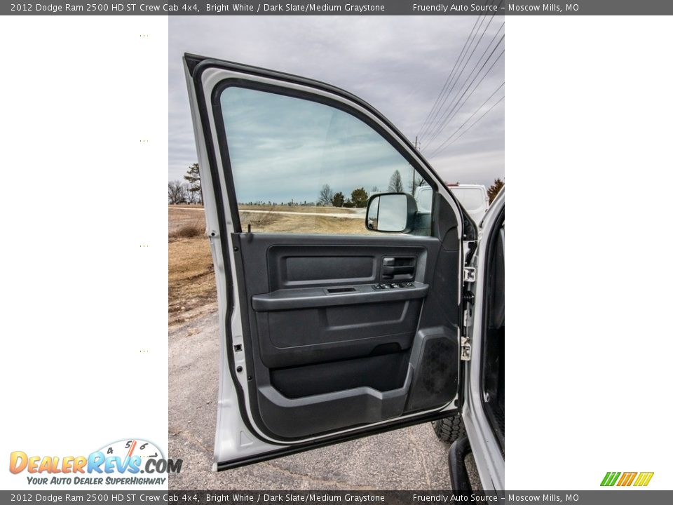 2012 Dodge Ram 2500 HD ST Crew Cab 4x4 Bright White / Dark Slate/Medium Graystone Photo #29