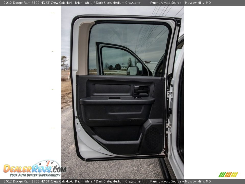 2012 Dodge Ram 2500 HD ST Crew Cab 4x4 Bright White / Dark Slate/Medium Graystone Photo #30