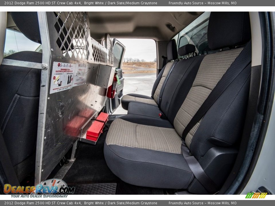 2012 Dodge Ram 2500 HD ST Crew Cab 4x4 Bright White / Dark Slate/Medium Graystone Photo #31