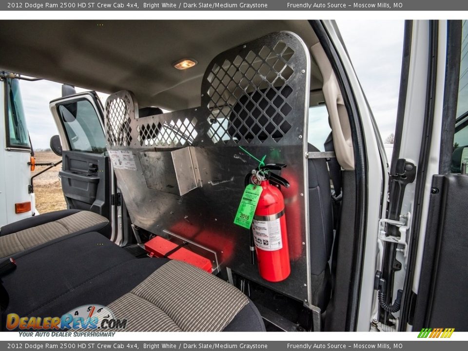 2012 Dodge Ram 2500 HD ST Crew Cab 4x4 Bright White / Dark Slate/Medium Graystone Photo #33