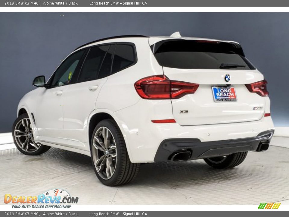 2019 BMW X3 M40i Alpine White / Black Photo #2