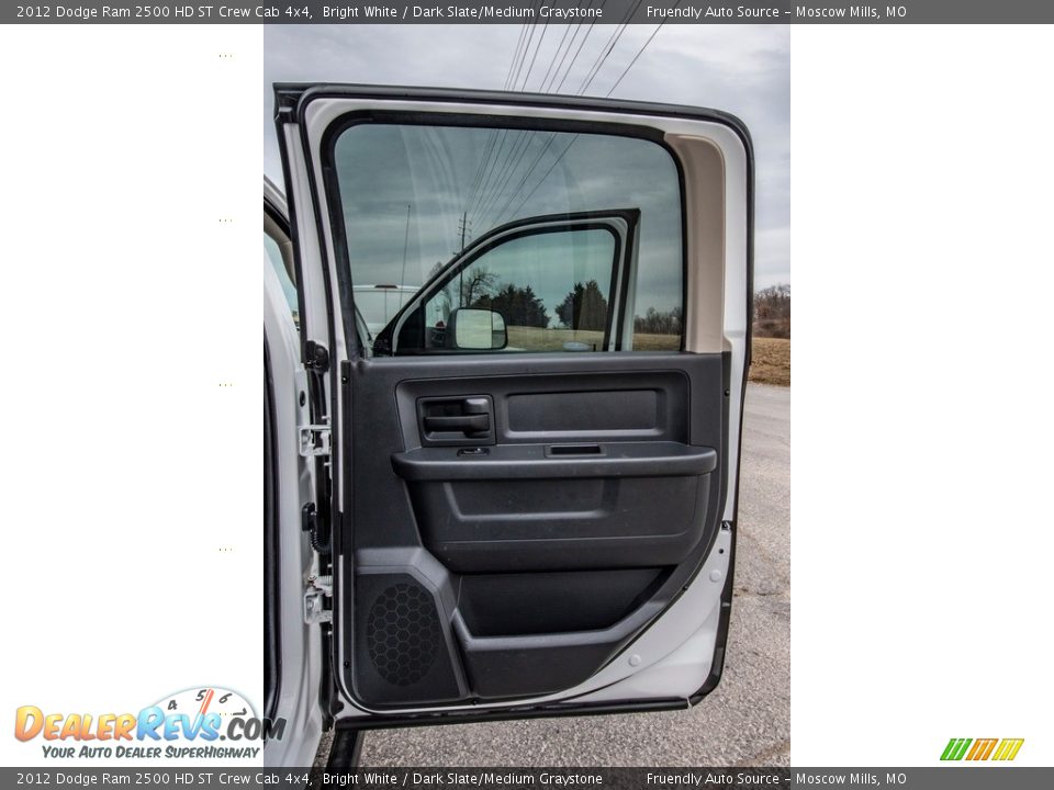 2012 Dodge Ram 2500 HD ST Crew Cab 4x4 Bright White / Dark Slate/Medium Graystone Photo #34