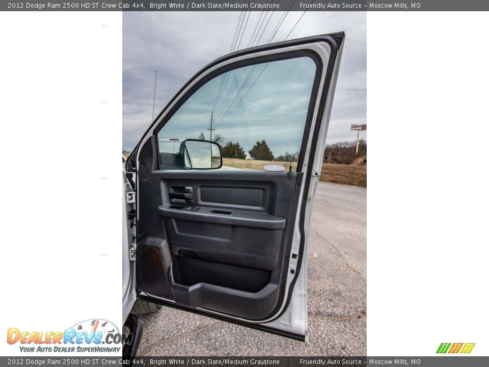 2012 Dodge Ram 2500 HD ST Crew Cab 4x4 Bright White / Dark Slate/Medium Graystone Photo #35
