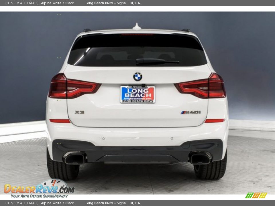 2019 BMW X3 M40i Alpine White / Black Photo #3