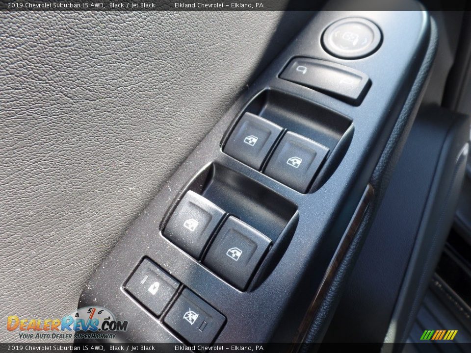 2019 Chevrolet Suburban LS 4WD Black / Jet Black Photo #23