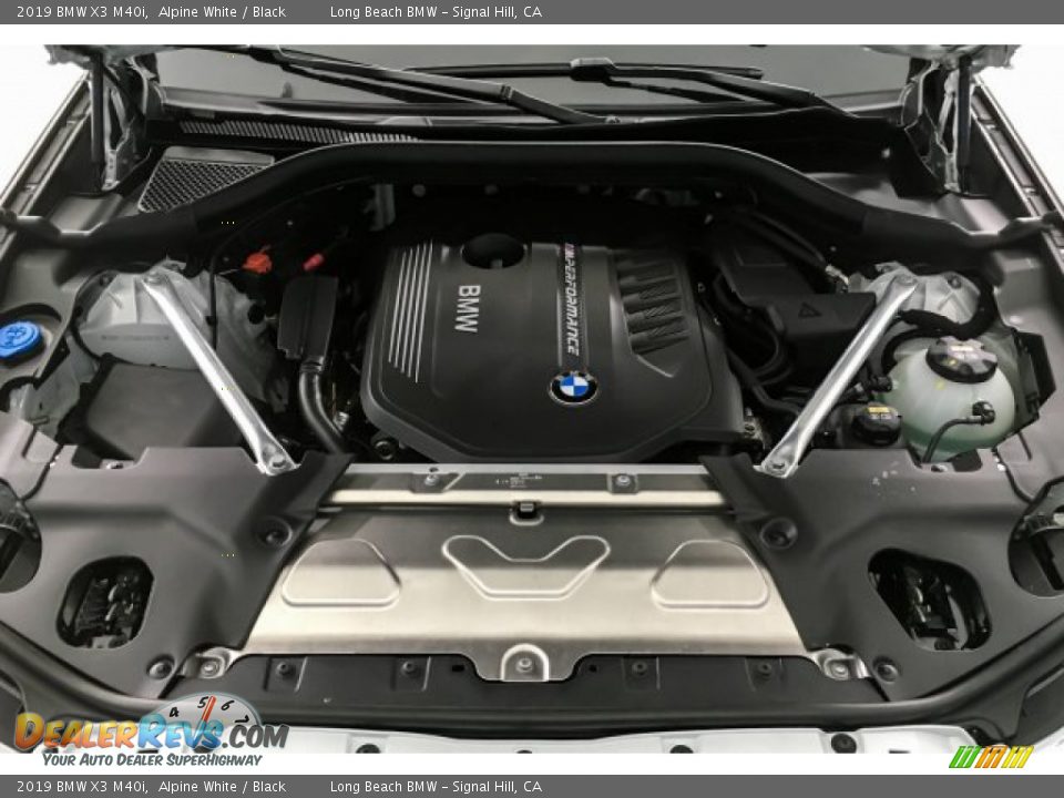 2019 BMW X3 M40i Alpine White / Black Photo #8