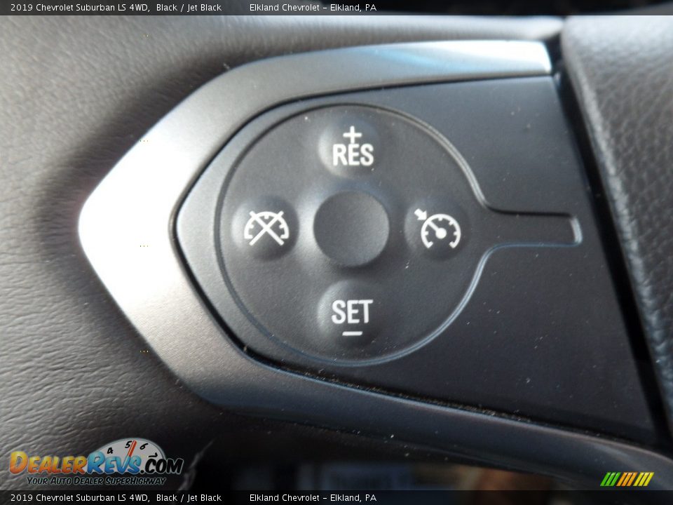 2019 Chevrolet Suburban LS 4WD Black / Jet Black Photo #28