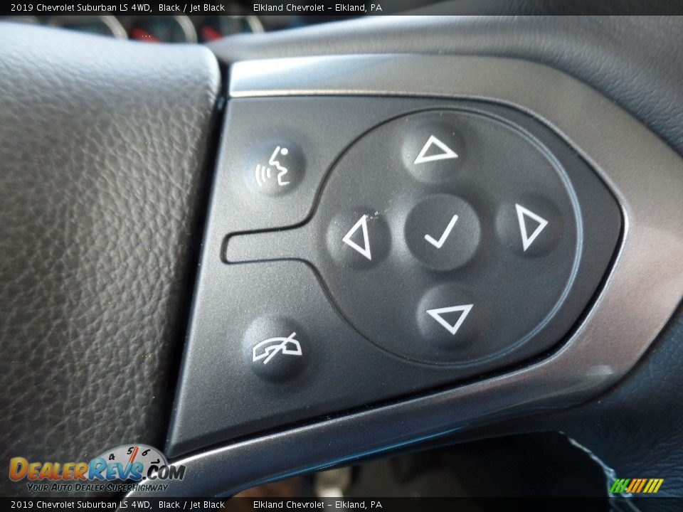 2019 Chevrolet Suburban LS 4WD Black / Jet Black Photo #29