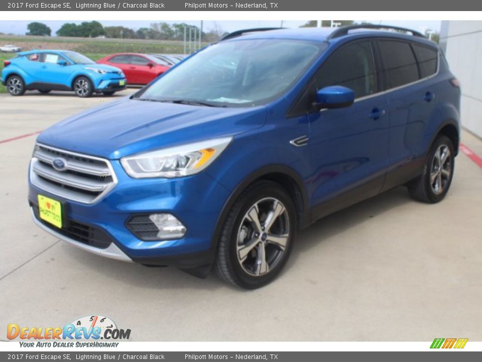 2017 Ford Escape SE Lightning Blue / Charcoal Black Photo #4