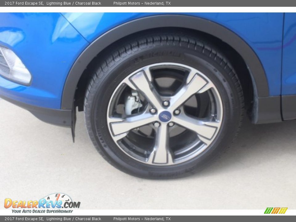 2017 Ford Escape SE Lightning Blue / Charcoal Black Photo #5