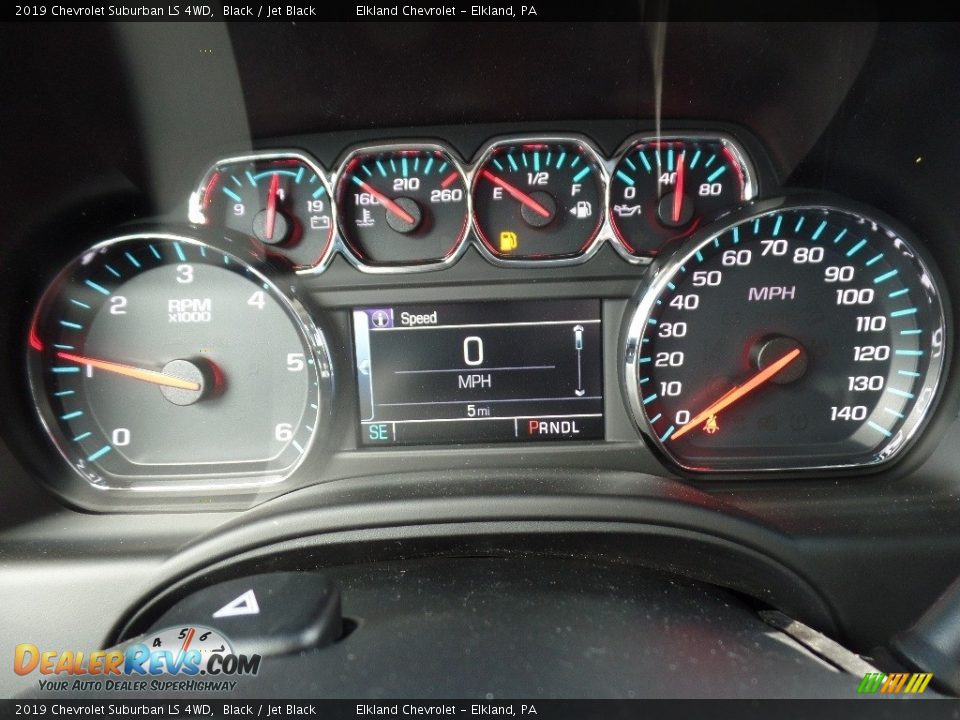 2019 Chevrolet Suburban LS 4WD Black / Jet Black Photo #32