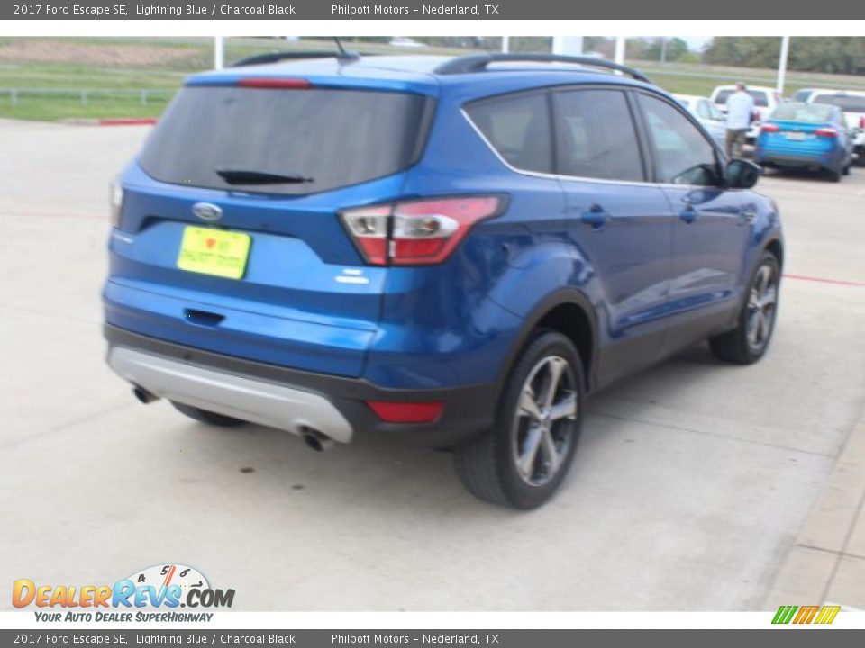 2017 Ford Escape SE Lightning Blue / Charcoal Black Photo #8
