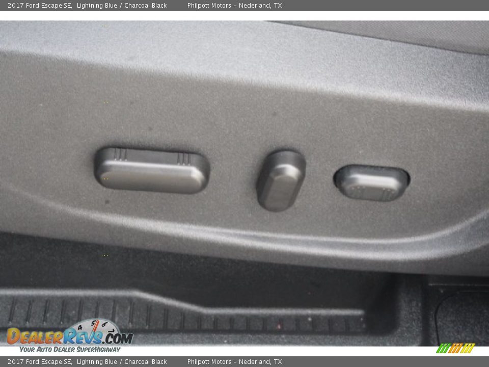 2017 Ford Escape SE Lightning Blue / Charcoal Black Photo #10
