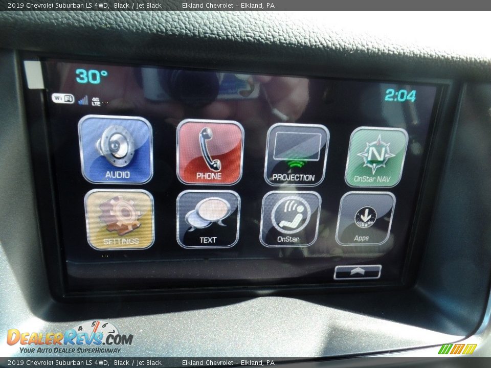 2019 Chevrolet Suburban LS 4WD Black / Jet Black Photo #33