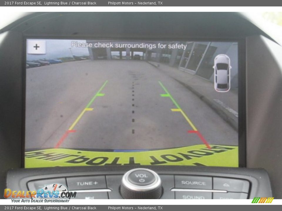2017 Ford Escape SE Lightning Blue / Charcoal Black Photo #13