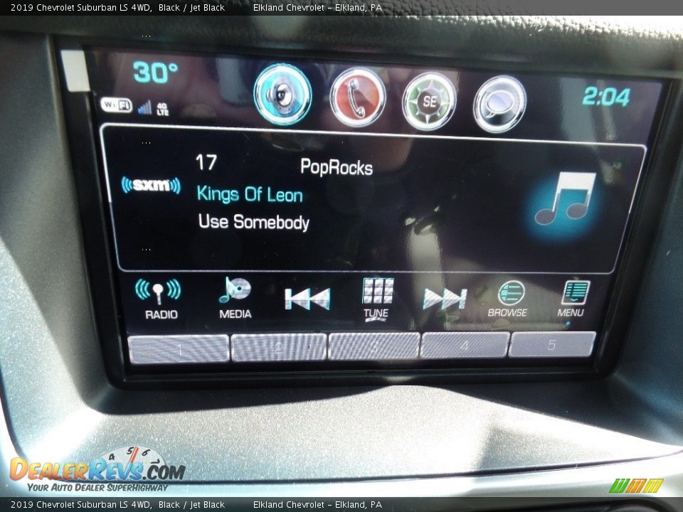 2019 Chevrolet Suburban LS 4WD Black / Jet Black Photo #35