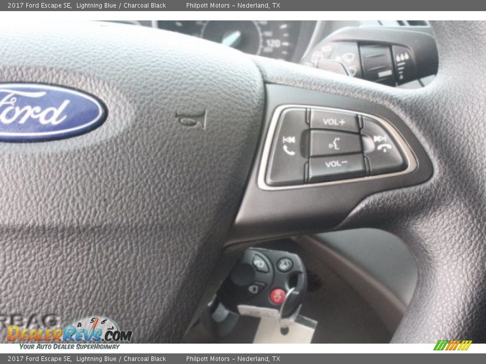 2017 Ford Escape SE Lightning Blue / Charcoal Black Photo #15