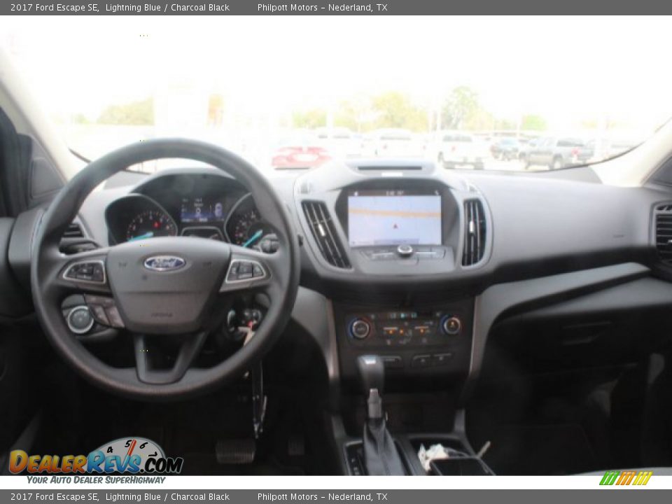 2017 Ford Escape SE Lightning Blue / Charcoal Black Photo #18
