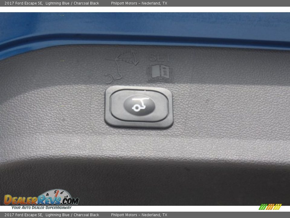 2017 Ford Escape SE Lightning Blue / Charcoal Black Photo #21