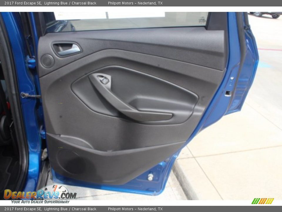 2017 Ford Escape SE Lightning Blue / Charcoal Black Photo #22