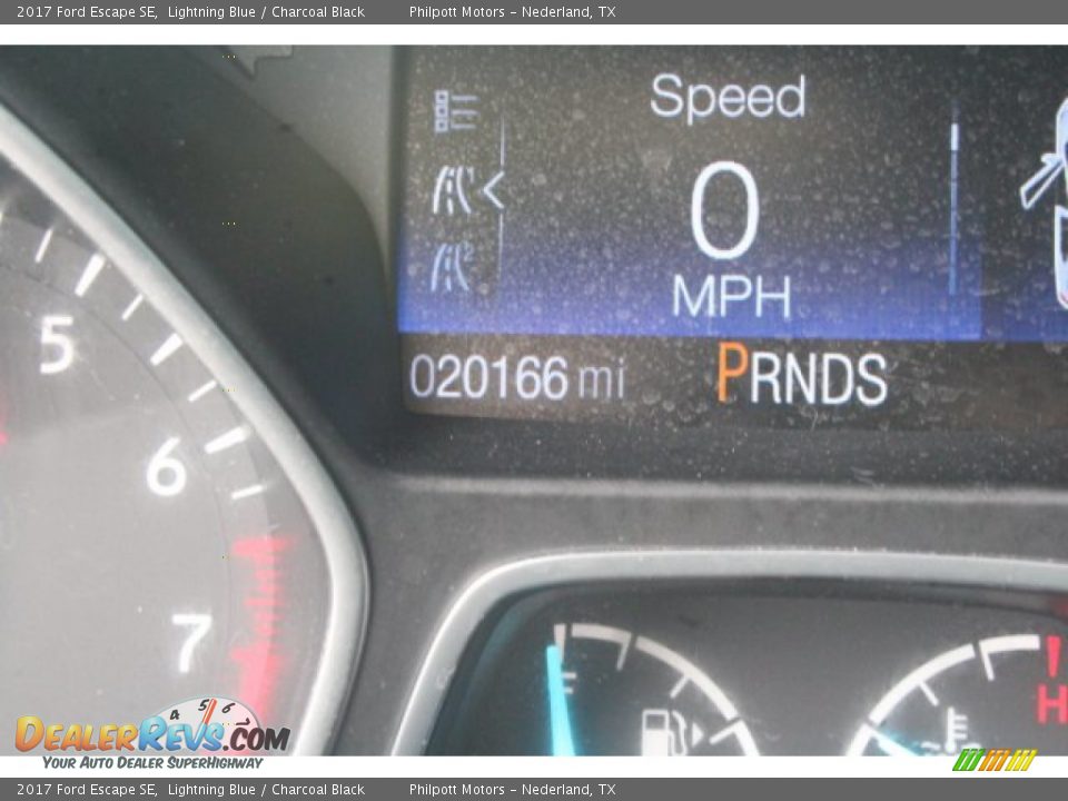 2017 Ford Escape SE Lightning Blue / Charcoal Black Photo #27