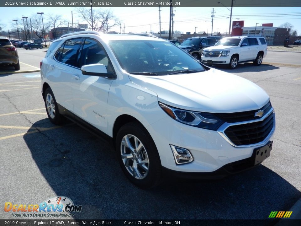 2019 Chevrolet Equinox LT AWD Summit White / Jet Black Photo #3