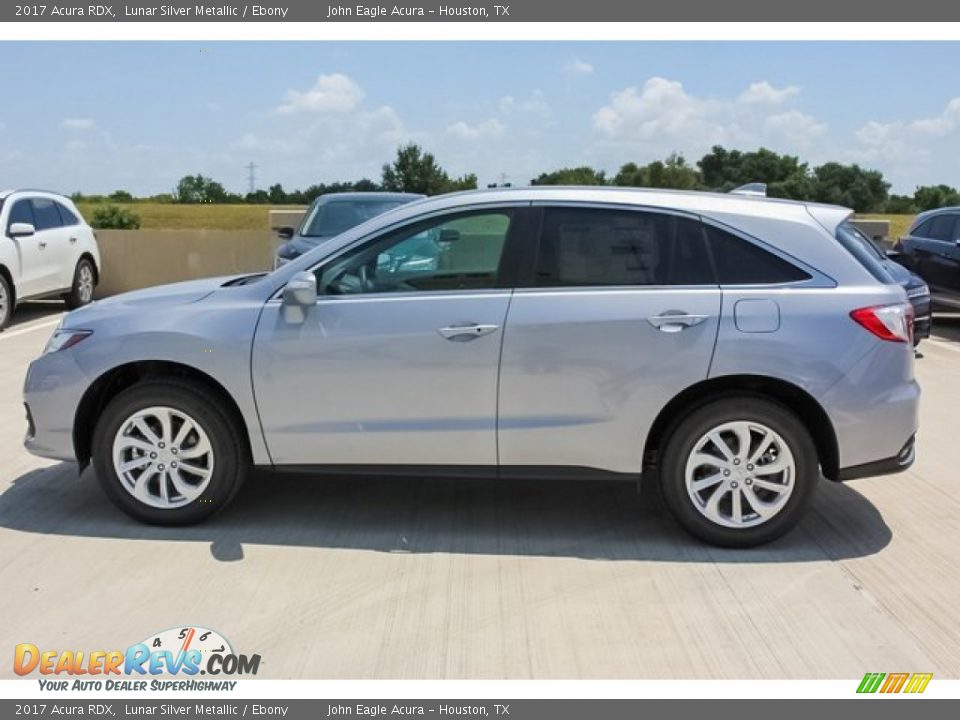 2017 Acura RDX Lunar Silver Metallic / Ebony Photo #4