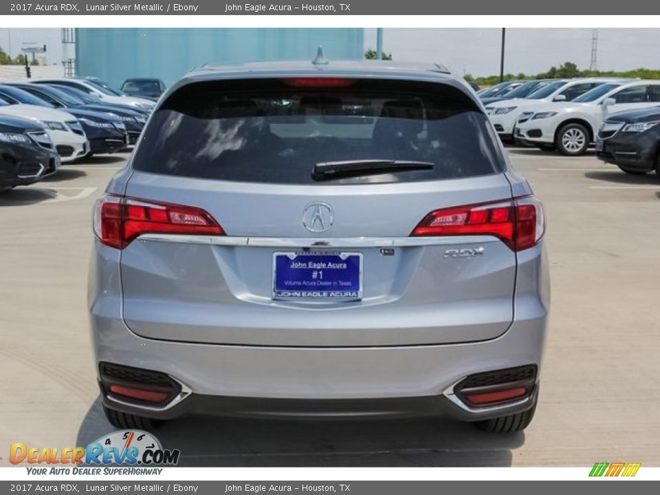 2017 Acura RDX Lunar Silver Metallic / Ebony Photo #6