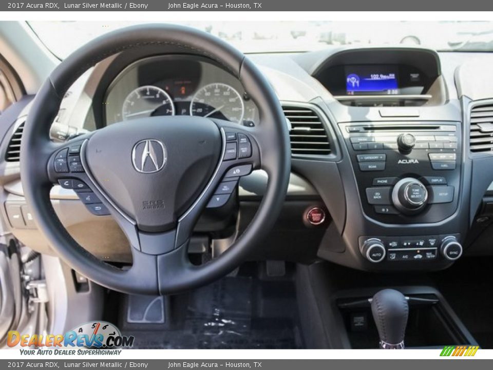 2017 Acura RDX Lunar Silver Metallic / Ebony Photo #9