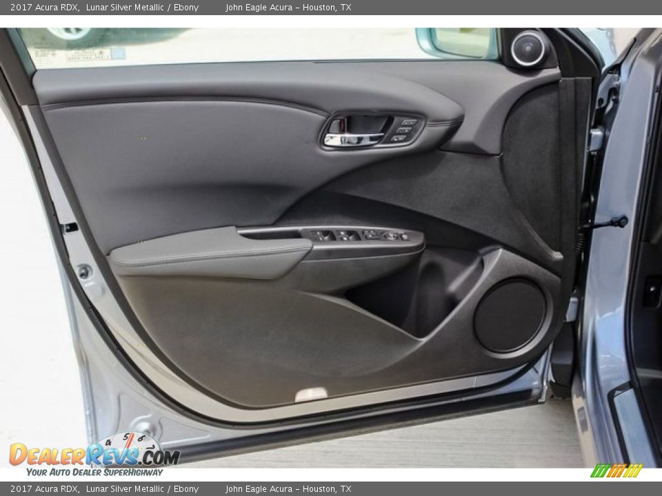 2017 Acura RDX Lunar Silver Metallic / Ebony Photo #11
