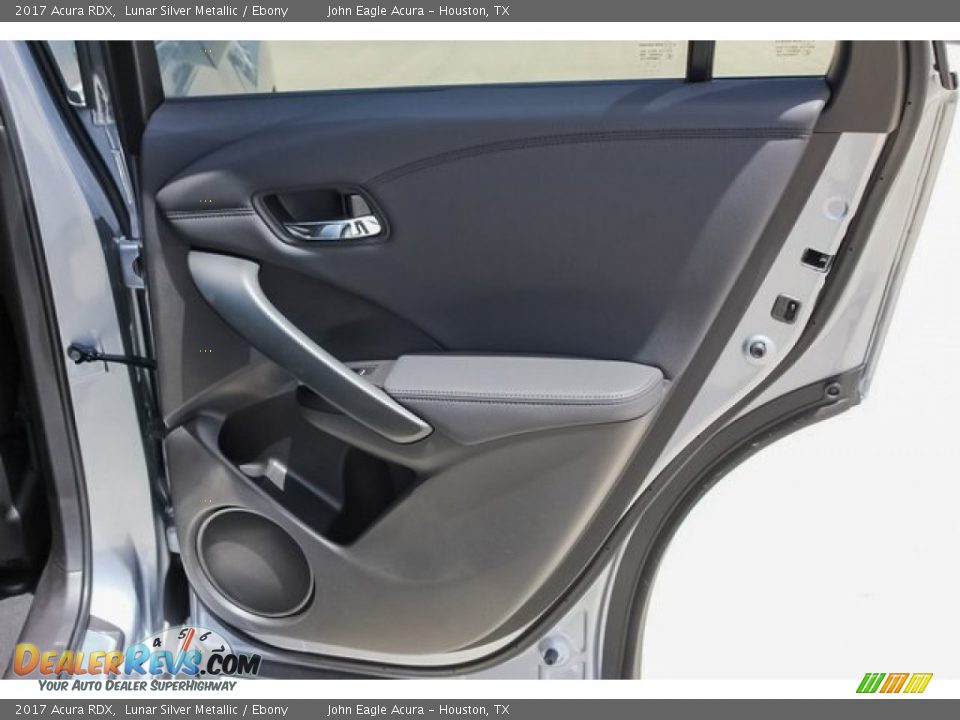 2017 Acura RDX Lunar Silver Metallic / Ebony Photo #17