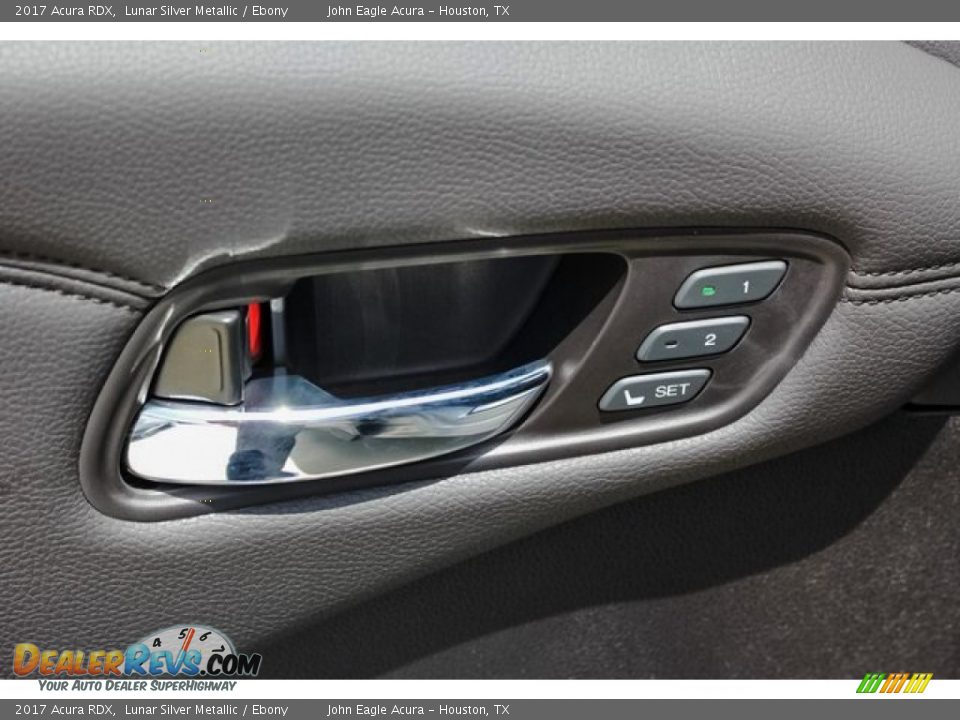 2017 Acura RDX Lunar Silver Metallic / Ebony Photo #20