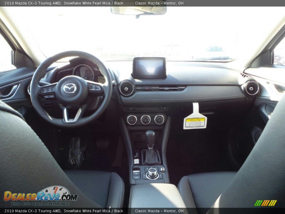 2019 Mazda CX-3 Touring AWD Snowflake White Pearl Mica / Black Photo #5