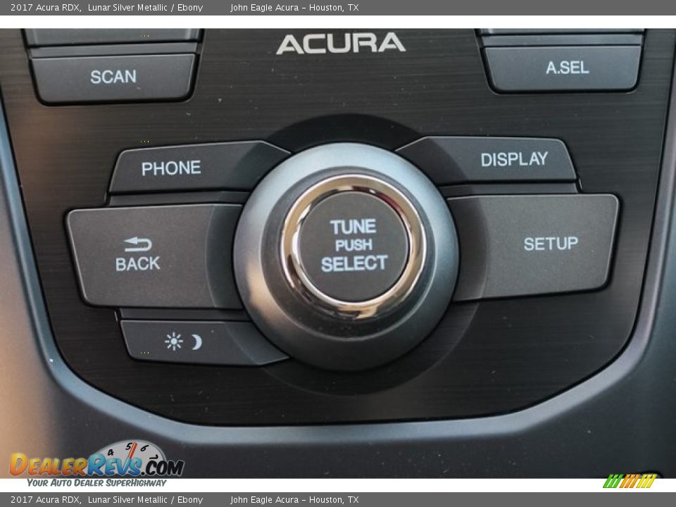 2017 Acura RDX Lunar Silver Metallic / Ebony Photo #29