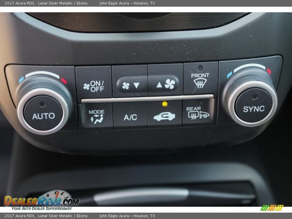 2017 Acura RDX Lunar Silver Metallic / Ebony Photo #30