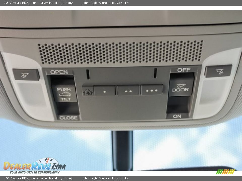 2017 Acura RDX Lunar Silver Metallic / Ebony Photo #33