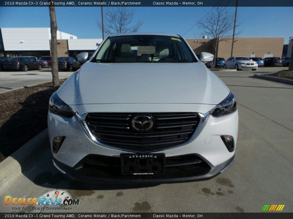 2019 Mazda CX-3 Grand Touring AWD Ceramic Metallic / Black/Parchment Photo #1