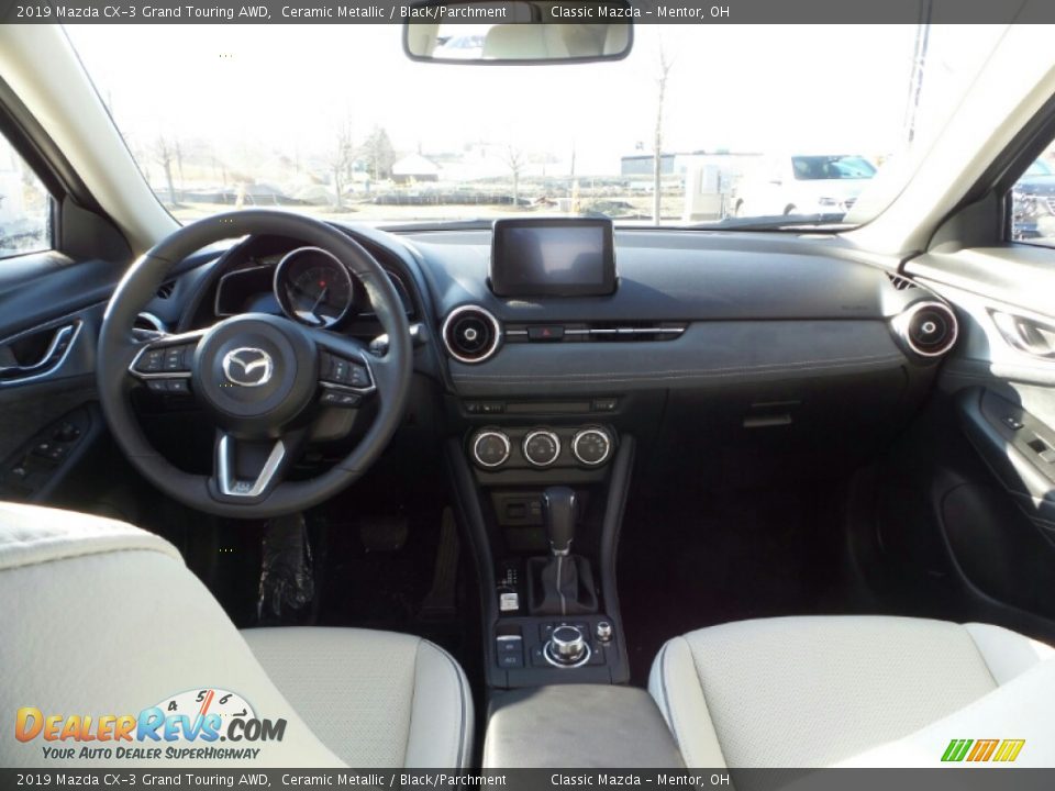 2019 Mazda CX-3 Grand Touring AWD Ceramic Metallic / Black/Parchment Photo #5