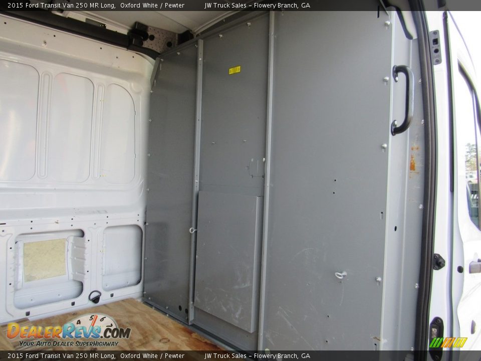 2015 Ford Transit Van 250 MR Long Oxford White / Pewter Photo #11