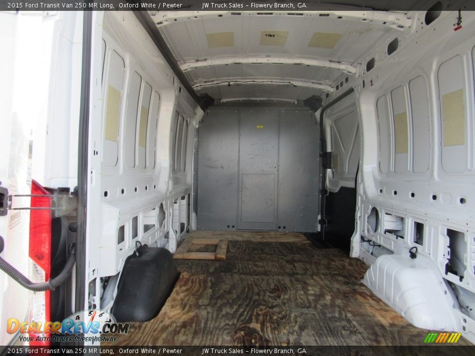 2015 Ford Transit Van 250 MR Long Oxford White / Pewter Photo #15
