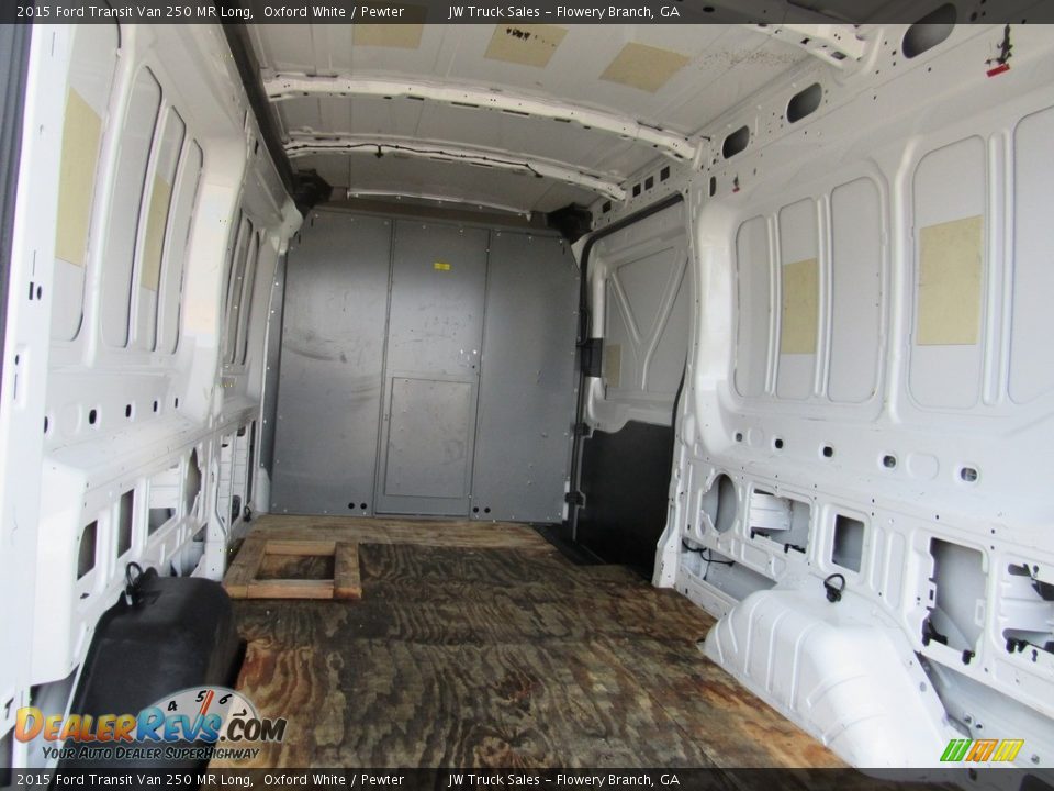 2015 Ford Transit Van 250 MR Long Oxford White / Pewter Photo #16