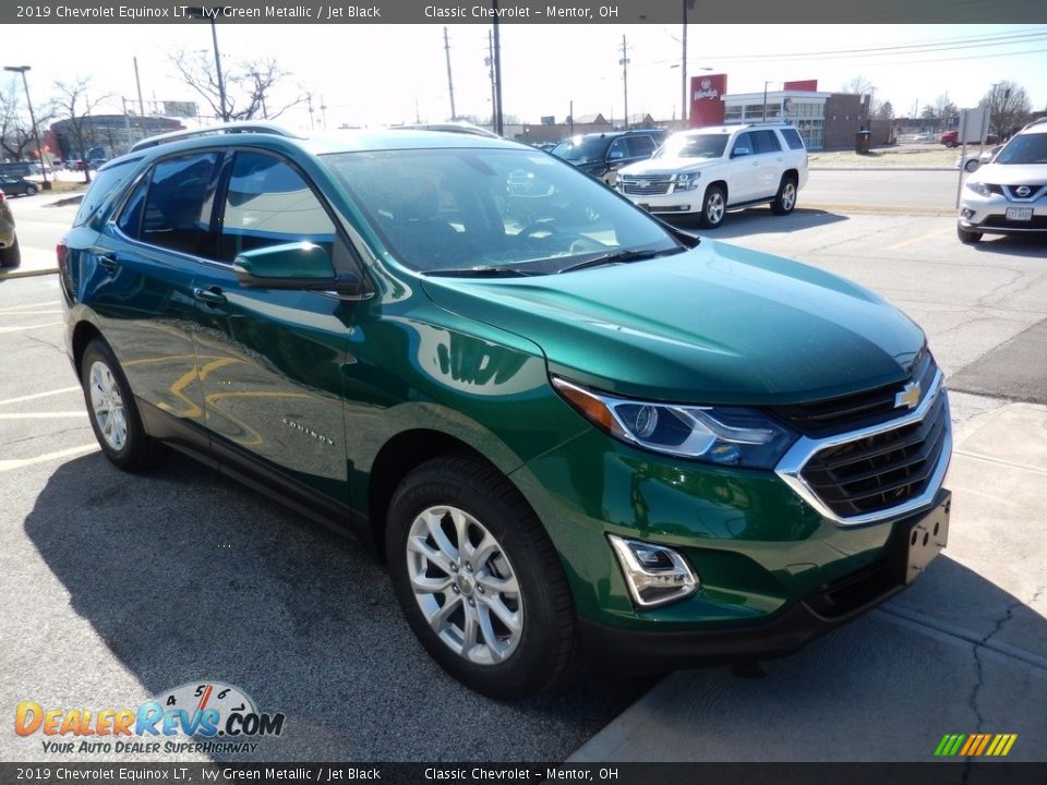 2019 Chevrolet Equinox LT Ivy Green Metallic / Jet Black Photo #3